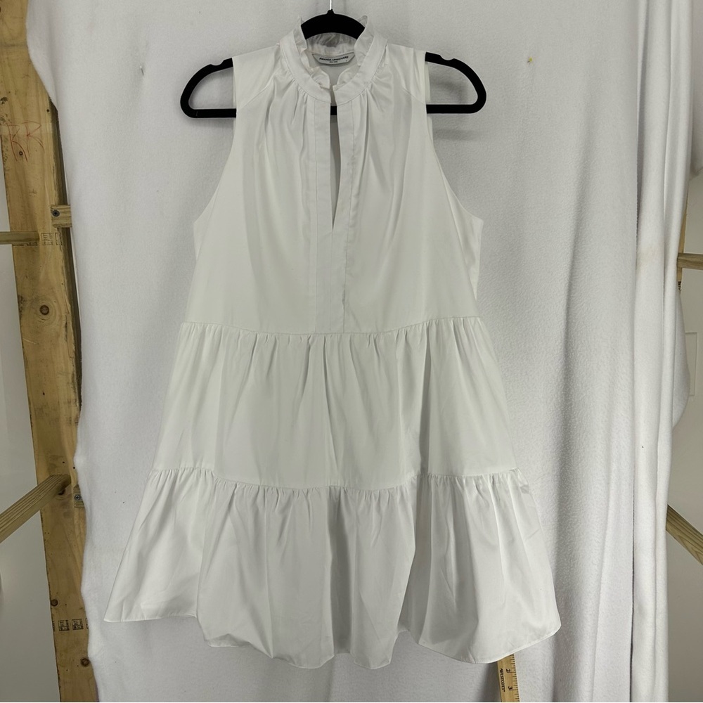 Amanda Uprichard Sleeveless Saffron Dress Womens Large‎ White